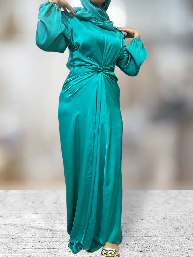 HANAN SATIN DRESS