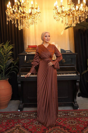 SIRRIN SATIN DRESS
