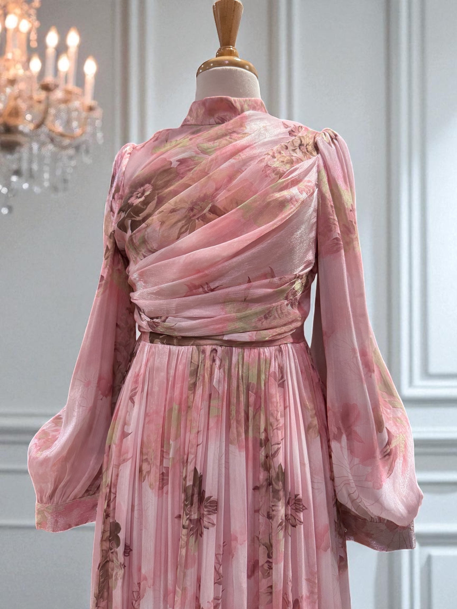 ARWA FLORAL DRESS
