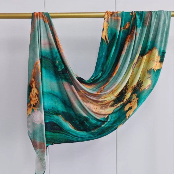 AQUA JERSEY HIJAB