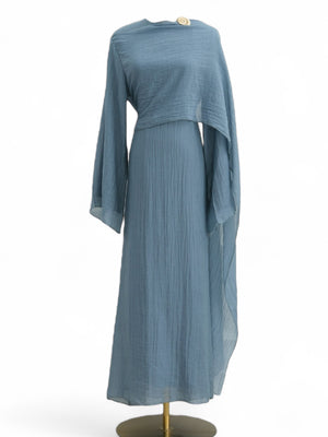 LARA SHAWL DRESS
