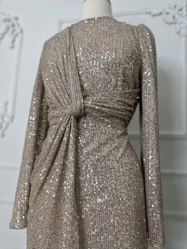 TASNEEM SEQUINS DRESS