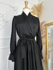AZIZA SATIN DRESS