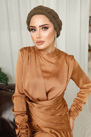 EMAN SATIN DRESS