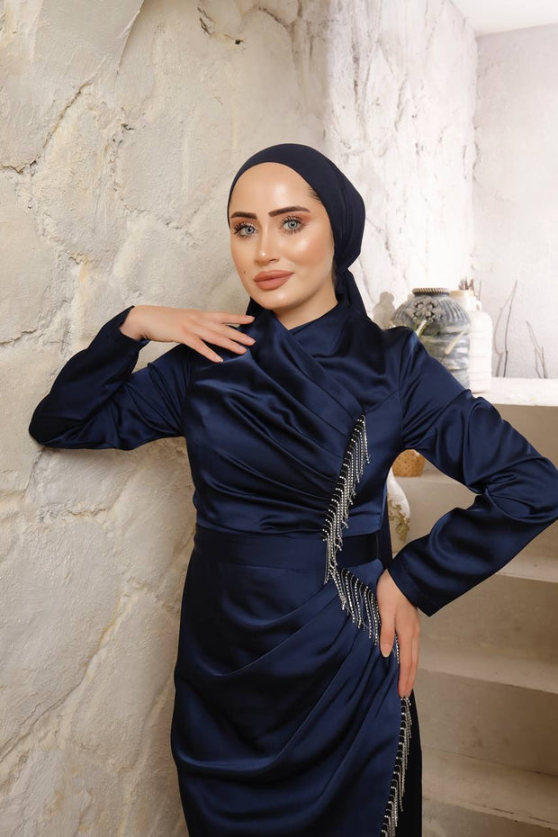 SELINA SATIN DRESS