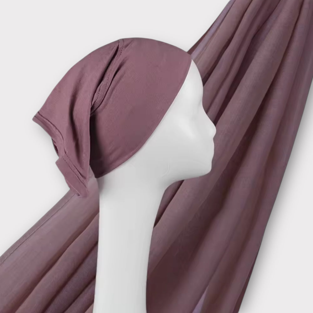 MODAL DOUBLE STITCHED + CAP