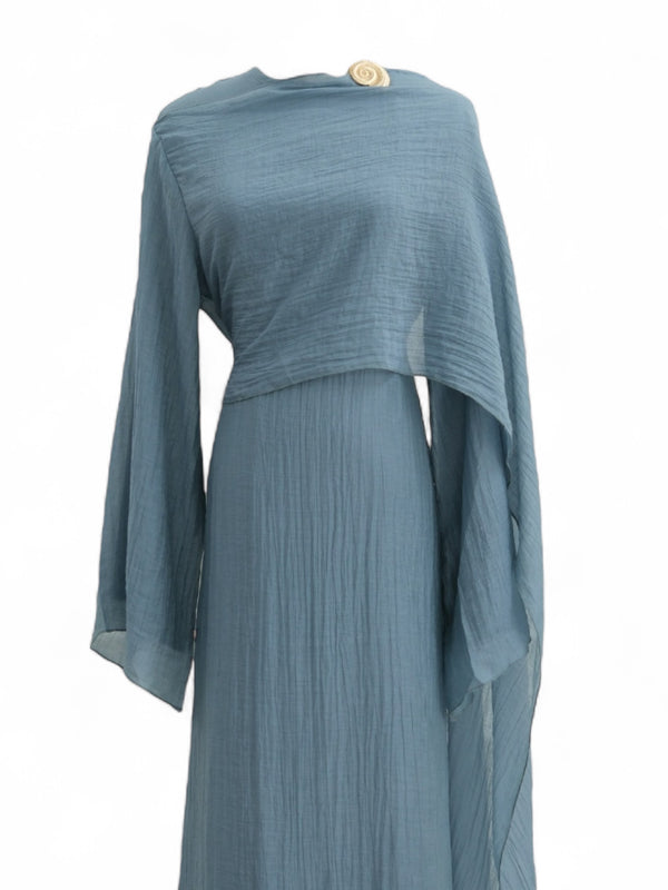 LARA SHAWL DRESS