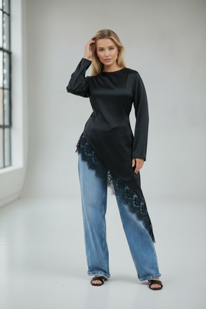 GINA LACE TOP
