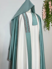 HANIFA ABAYA SET - 4pc ABAYA