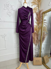SELINA SATIN DRESS