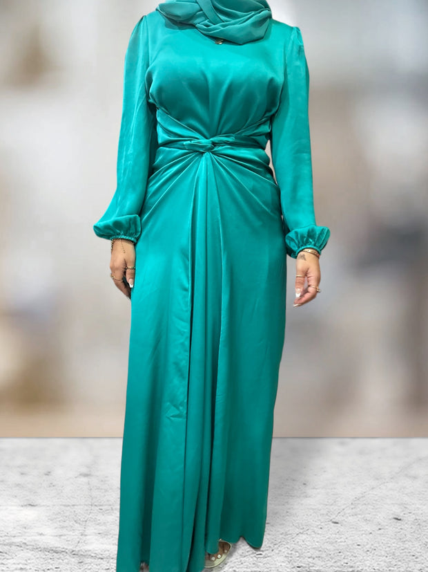 HANAN SATIN DRESS