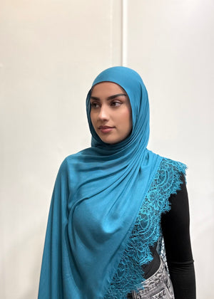 TEAL BLUE LACE MODAL