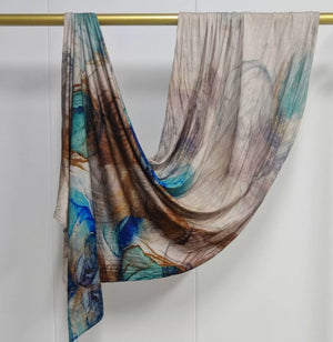 CELESTIAL BLOOM JERSEY HIJAB