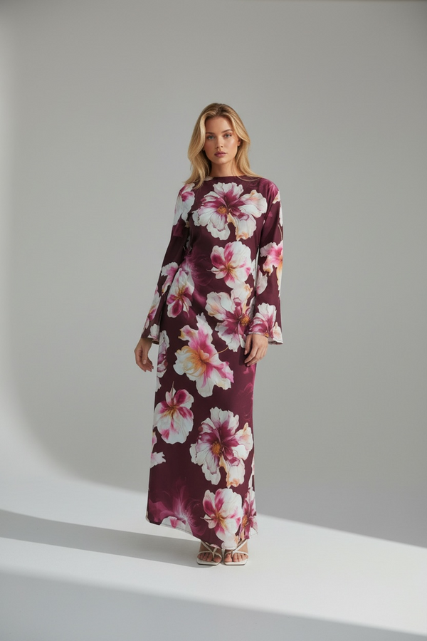 SAJA FLORAL DRESS