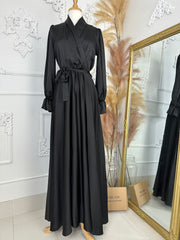 AZIZA SATIN DRESS