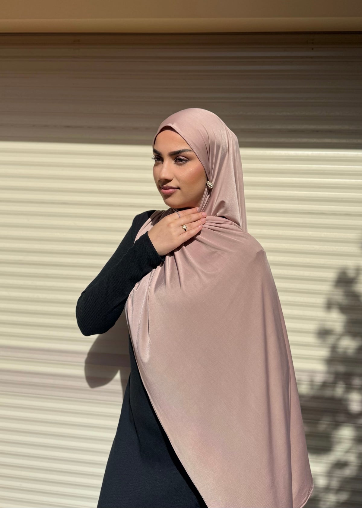 BLUSH PINK - LIQUID JERSEY