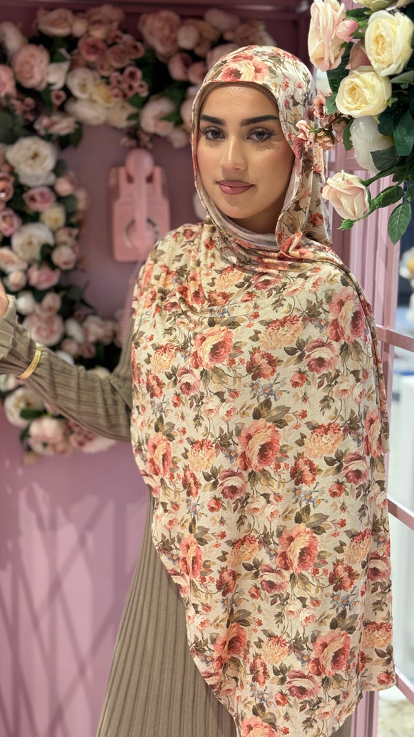 ROSE JERSEY HIJAB