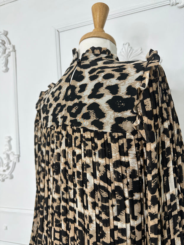 HEENA LEOPARD DRESS
