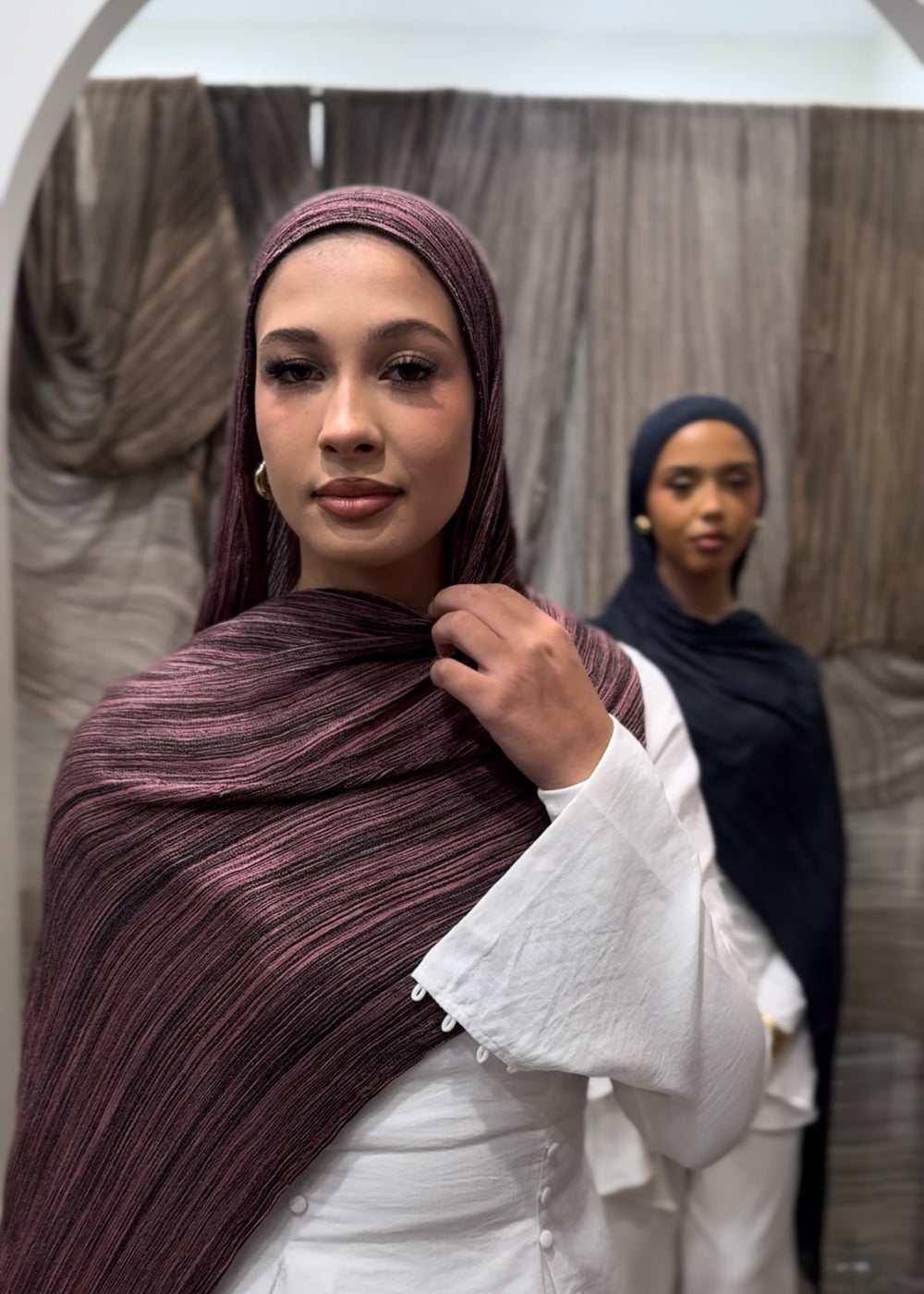 LUXE RAYON - FADED PLUM