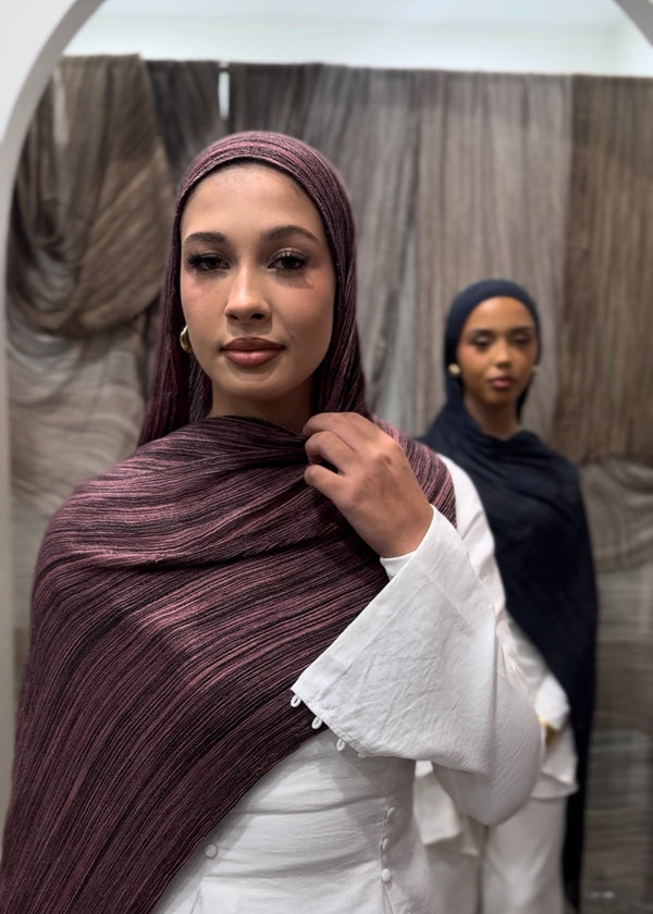 LUXE RAYON - FADED PLUM