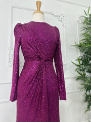 TASNEEM SEQUINS DRESS