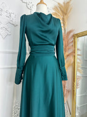 RIMA SATIN DRESS
