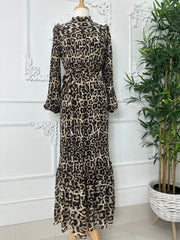 HEENA LEOPARD DRESS