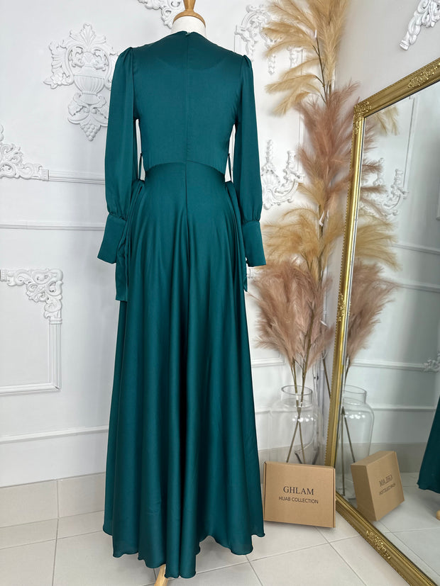 RIMA SATIN DRESS