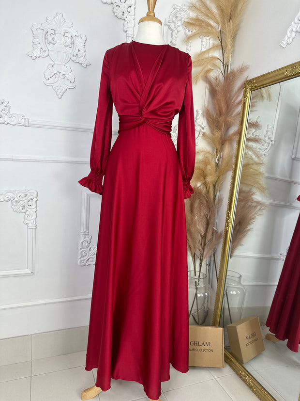 SEMRA SATIN DRESS