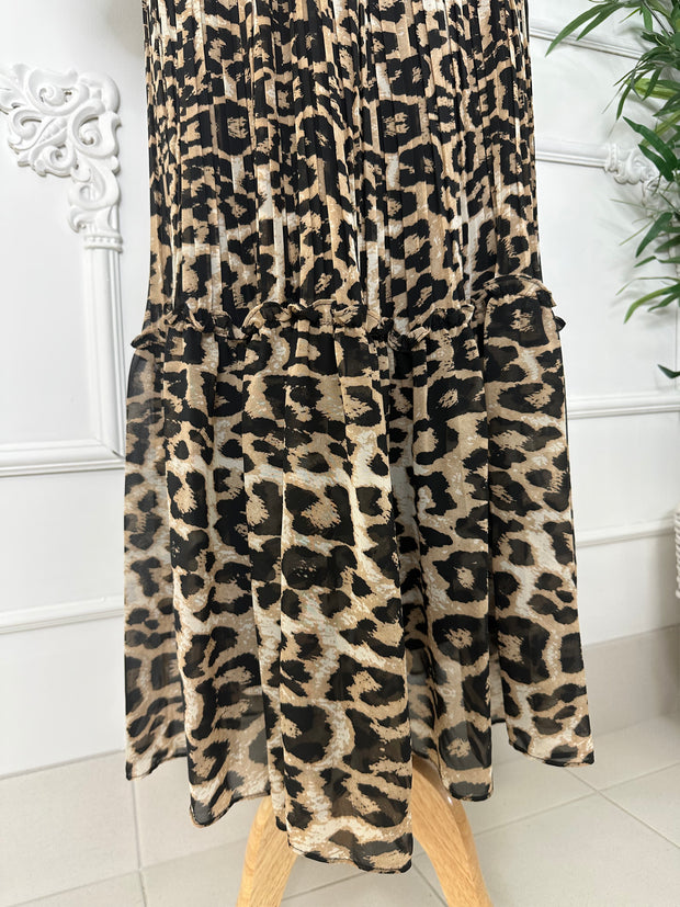 HEENA LEOPARD DRESS