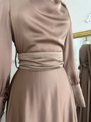 RIMA SATIN DRESS