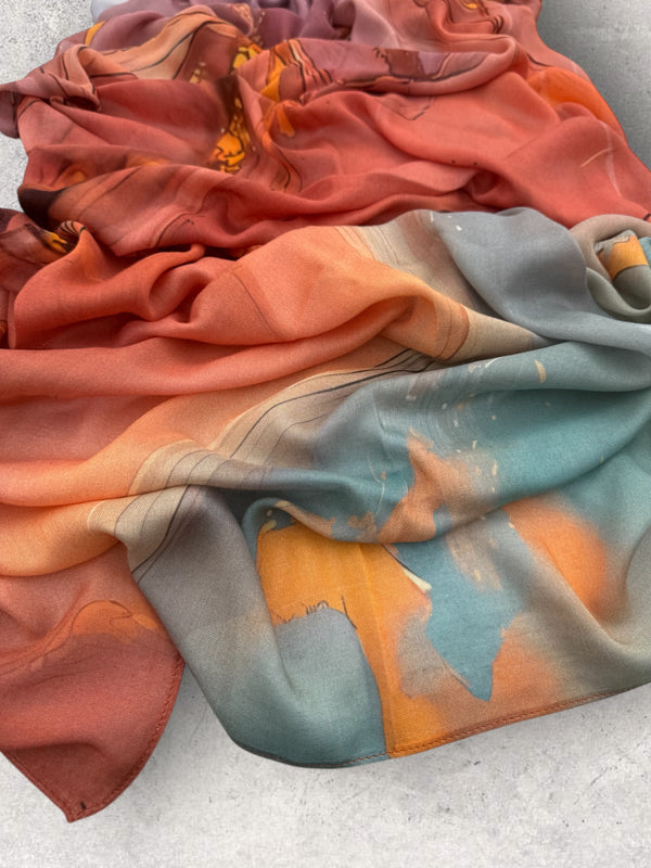 SUNSET GLOW - MODAL HIJAB