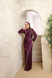 SELINA SATIN DRESS