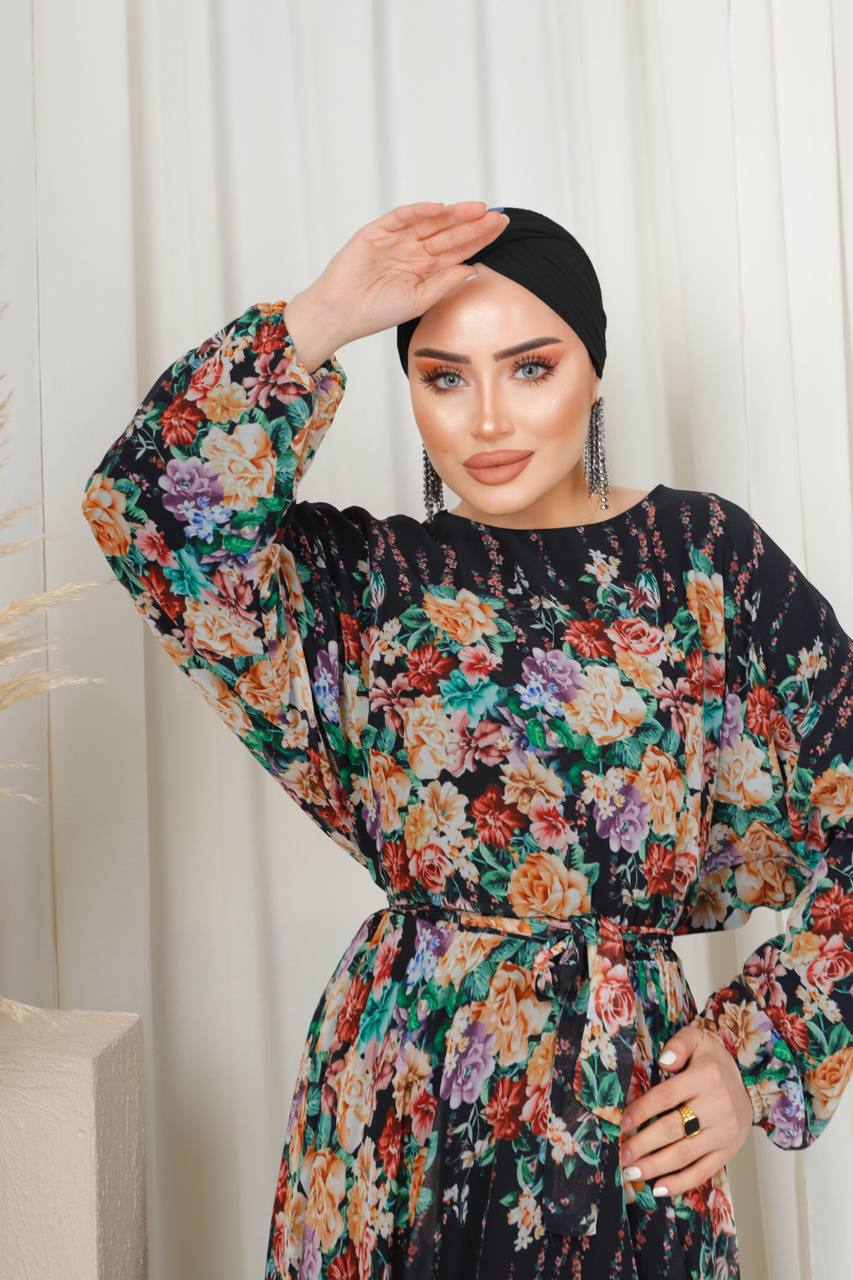 NASEERA FLORAL DRESS