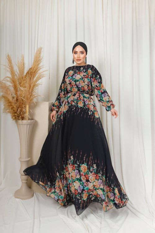 NASEERA FLORAL DRESS
