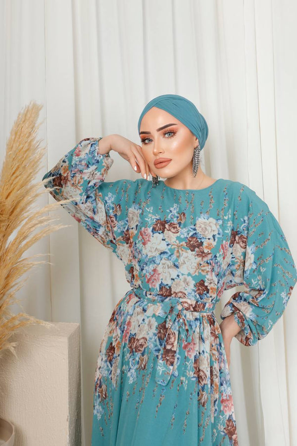 Ghlam R 2 NASEERA FLORAL DRESS