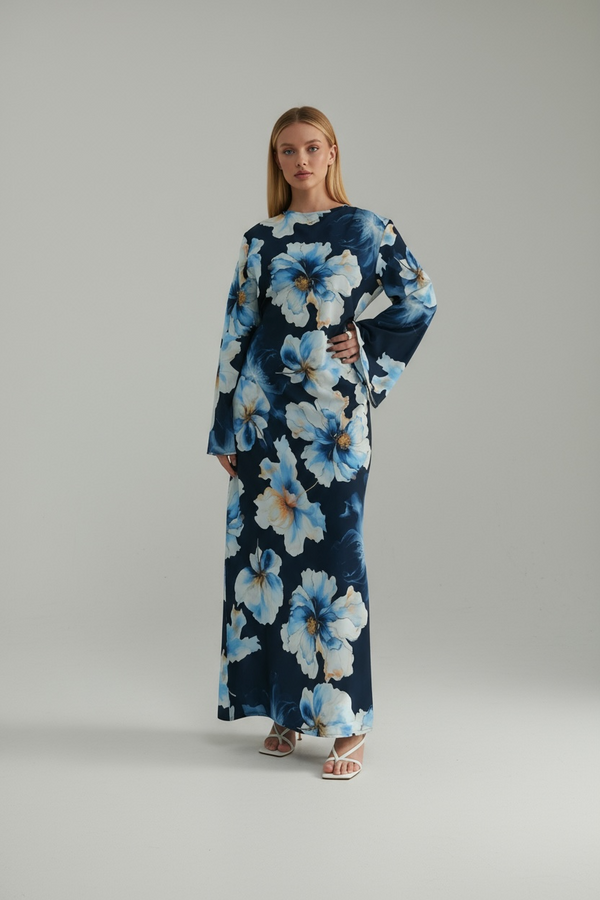 SAJA FLORAL DRESS