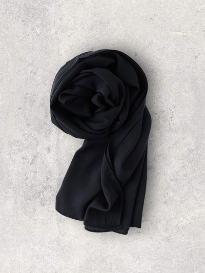 MADINA CHIFFON - BLACK