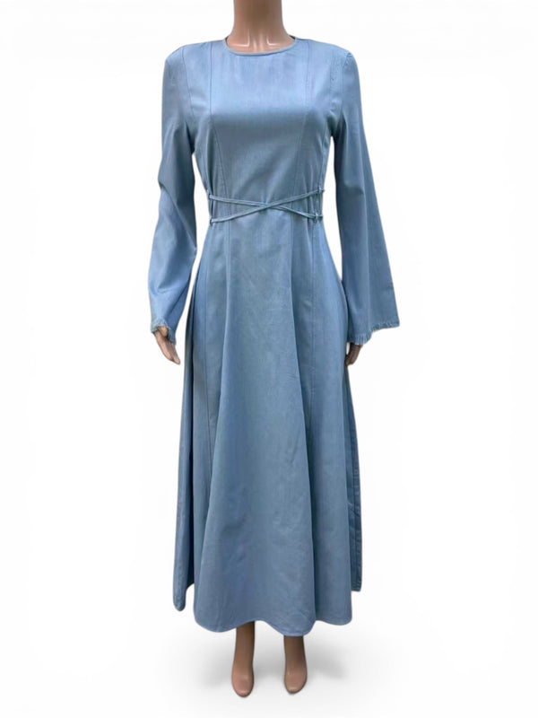 MINA DENIM DRESS