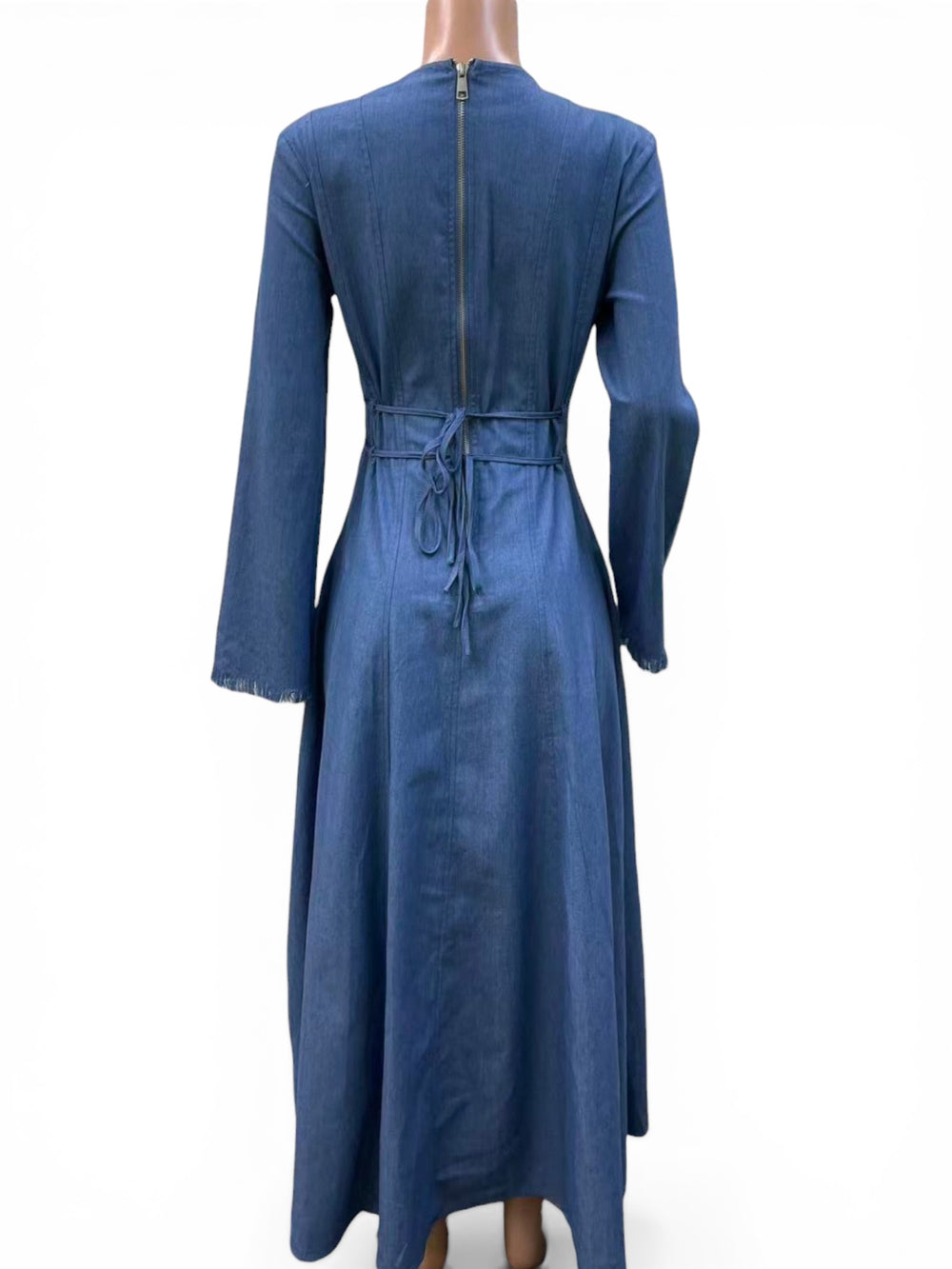 MINA DENIM DRESS