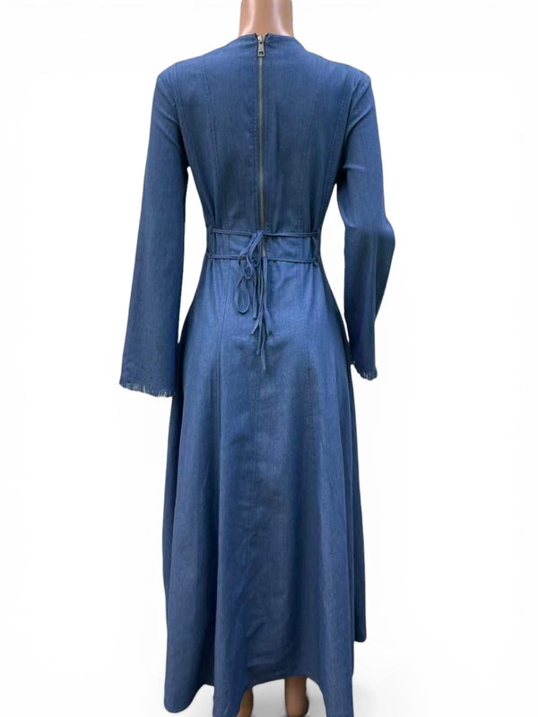 MINA DENIM DRESS