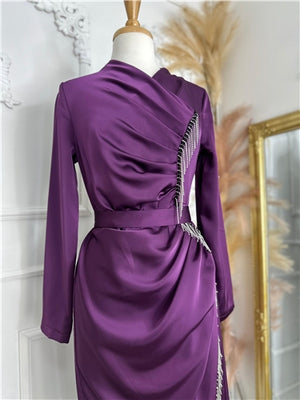 SELINA SATIN DRESS
