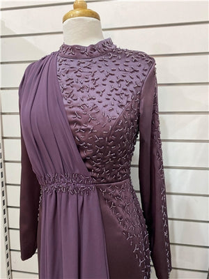 Zeytun Satin Dress