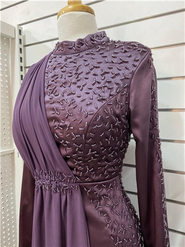 Zeytun Satin Dress