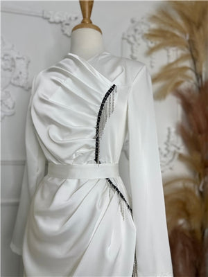SELINA SATIN DRESS