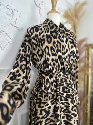 ALISHA  LEOPARD DRESS