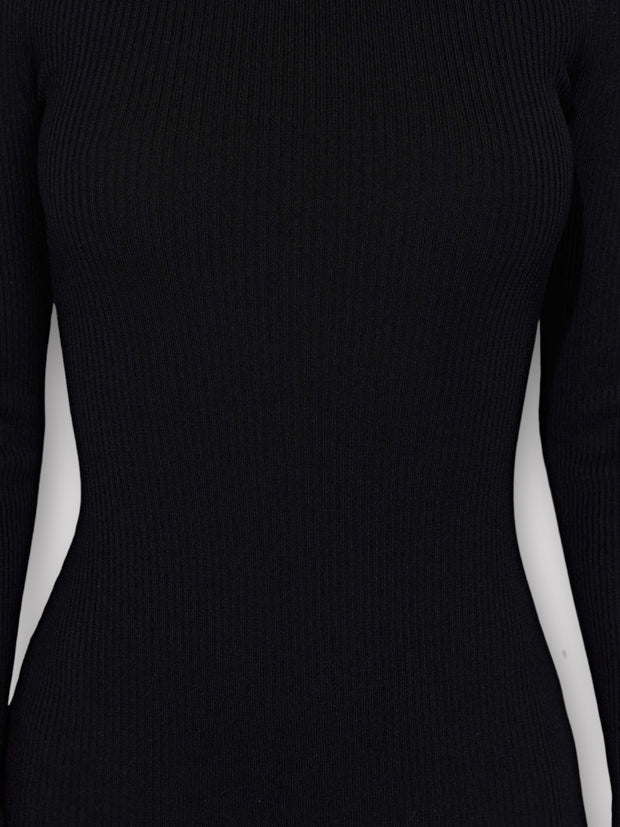 RIBBED BODYCON DRESS