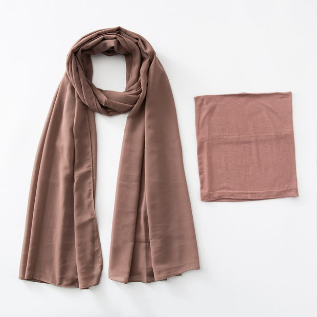 CHIFFON + CAP