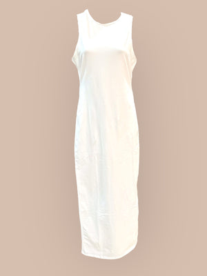 COTTON SLEEVELESS BODYCON DRESS