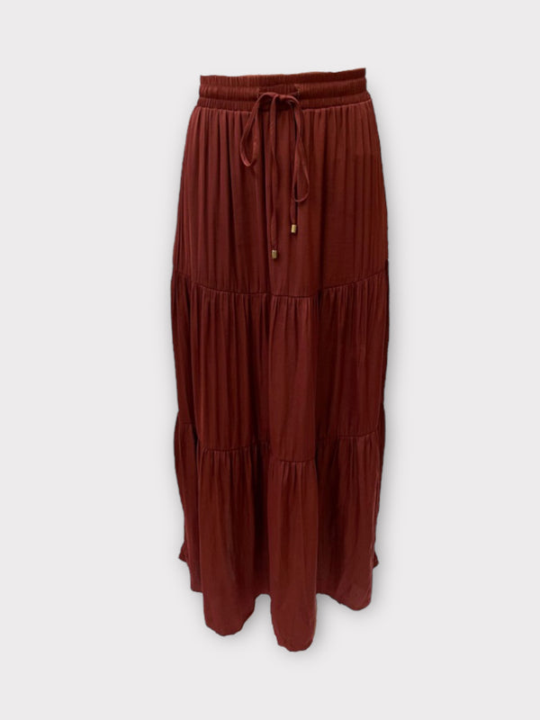 VEIL RUFFLE SKIRT